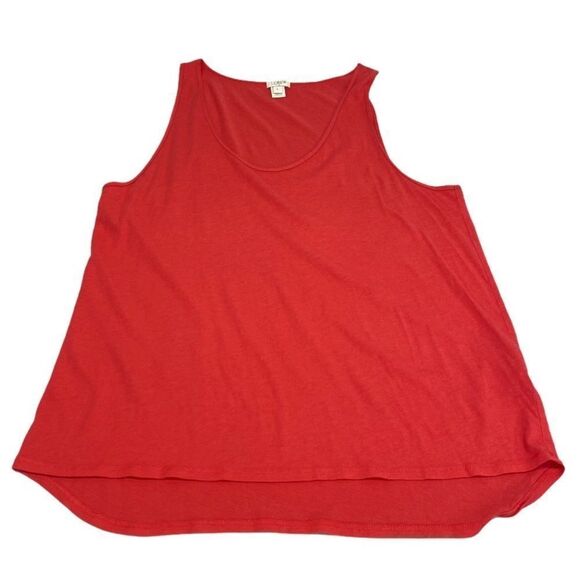 J. Crew Scoop Neck Tank size Large - Picture 3 of 6